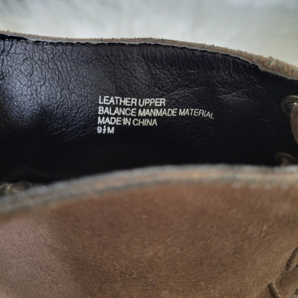 Trouve Culton-Lea Lace-up Booties in Khaki - Picture 9 of 14